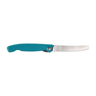 Nóż kuchenny składany Victorinox Swiss Classic Picnic Knife 6.7834.FC1 ząbkowany z zaokrąglonym czubkiem zielony Victorinox