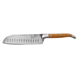 Nóż Laguiole Santoku Olive z deską do krojenia Laguiole