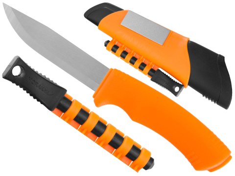 Nóż Morakniv Bushcraft Survival czarno-pomarańczowy stal nierdzewna Morakniv