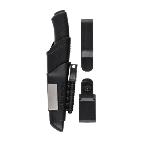 Nóż Morakniv Bushcraft Survival czarny stal węglowa Morakniv