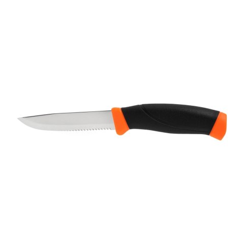 Nóż Morakniv Companion F Serrated pomarańczowy ząbkowany stal nierdzewna Morakniv