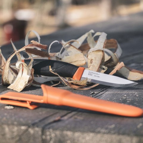 Nóż Morakniv Companion ciemno pomarańczowy stal nierdzewna Morakniv
