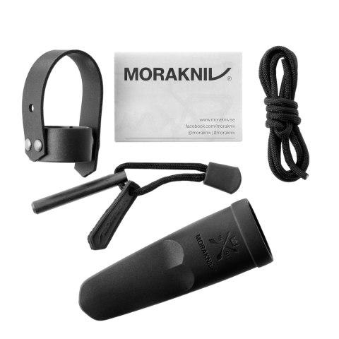 Nóż Morakniv Eldris czarny z zestawem Neck Knife stal nierdzewna Morakniv