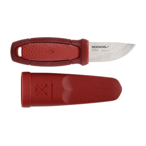 Nóż Morakniv Eldris czerwony z zestawem Neck Knife stal nierdzewna Morakniv