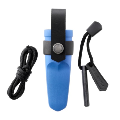 Nóż Morakniv Eldris niebieski z zestawem Neck Knife stal nierdzewna Morakniv