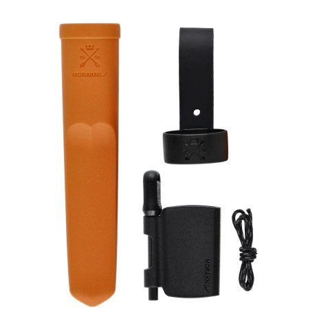 Nóż Morakniv Kansbol z zestawem przetrwania pomarańczowy stal nierdzewna Morakniv