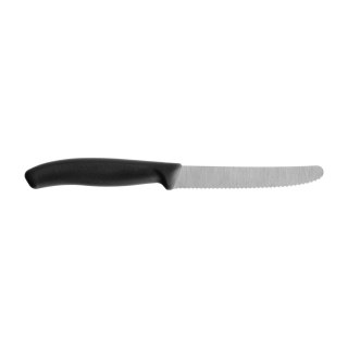 Nóż kuchenny Victorinox Swiss Classic 6.7833 ząbkowany z zaokrąglonym czubkiem czarmy Victorinox