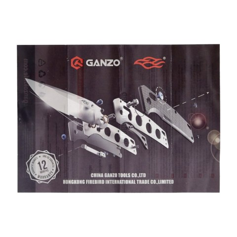 Nóż motylkowy Ganzo Firebird G766-BK Ganzo / Firebird