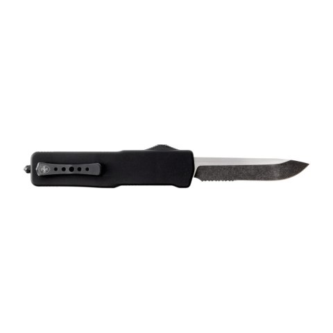Nóż OTF Templar Knife Large Zinc Black Rubber Drop Serrated Black Templar Knife
