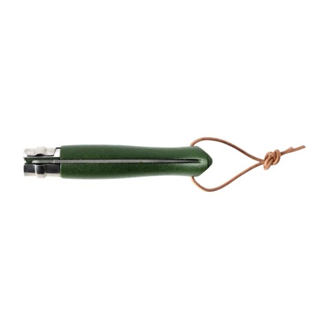 Nóż Opinel Colorama 08 inox grab khaki z rzemieniem Opinel