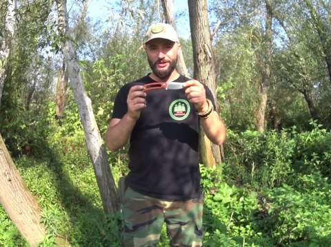 Nóż Ruike Hornet F815-J pomarańczowy Ruike