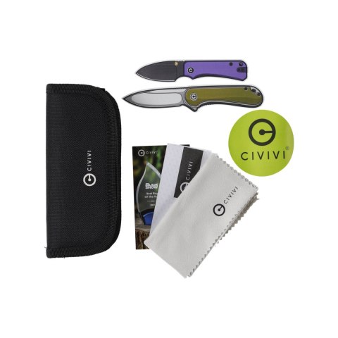 Nóż składany Civivi Baby Banter Wharncliffe C19068SC-2 purple Civivi