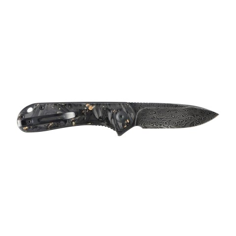 Nóż składany Civivi Elementum C907C-DS1 shredded carbon fiber / golden black Civivi