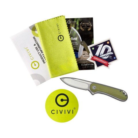 Nóż składany Civivi Elementum II C18062P-1 black Civivi