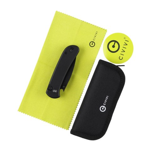 Nóż składany Civivi Qubit C22030E-1 black Civivi