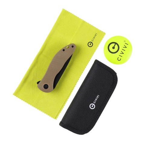 Nóż składany Civivi Synergy3 C20075D-2 tan Civivi