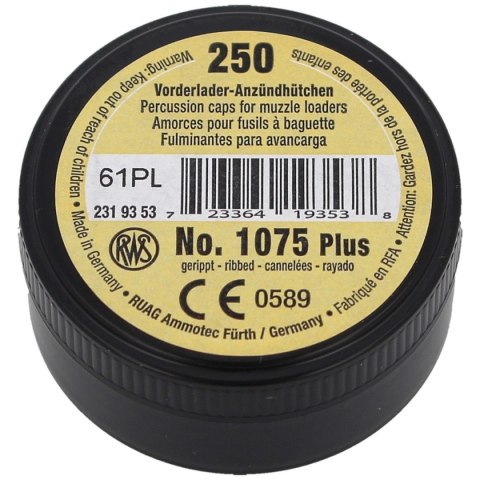 Kapiszony do kominków RWS 4 mm wzmocnione (1075 PLUS) RWS