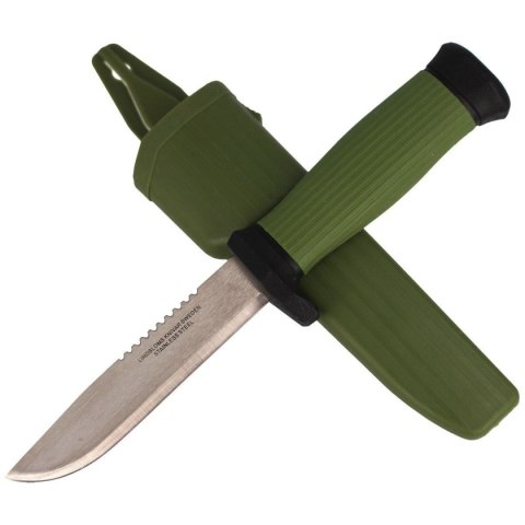 Nóż Lindbloms Olive Rubber, Stainless Steel (4000) Lindbloms Knivar