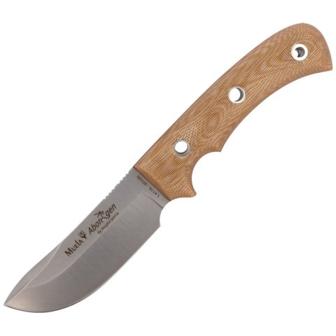Nóż Muela Aborigen-12D Desert Canvas Micarta, Satin X50CrMoV15 by Maykol Garcia Muela