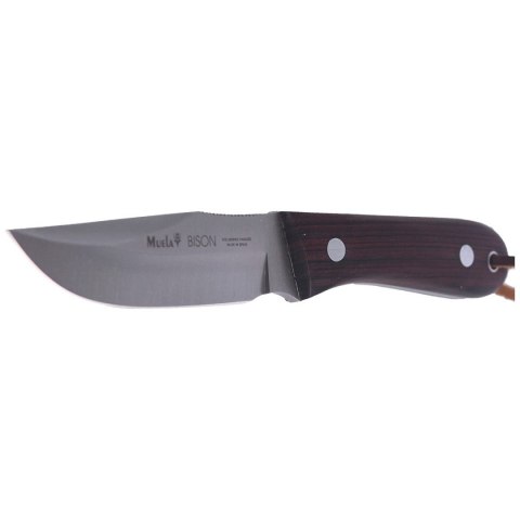 Nóż Muela Bison-9NL Palisander Wood, Satin X50CrMoV15 Muela