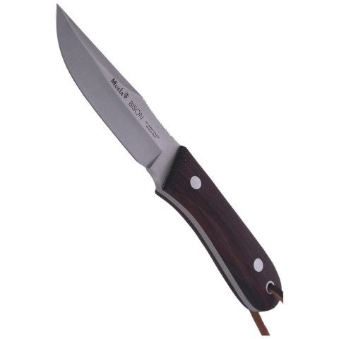 Nóż Muela Bison-9NL Palisander Wood, Satin X50CrMoV15 Muela