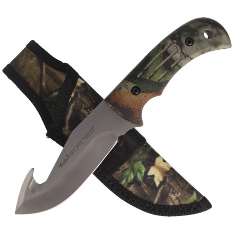 Nóż Muela Bisonte-11AP Next G1 Vista Camo, Satin X50CrMoV15 Muela