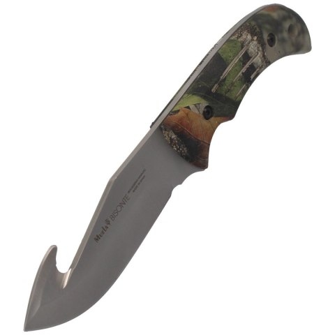 Nóż Muela Bisonte-11AP Next G1 Vista Camo, Satin X50CrMoV15 Muela