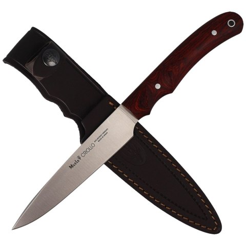Nóż Muela Criollo-14 Coral Pakka Wood, Satin 1.4116 Muela