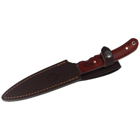 Nóż Muela Criollo-14 Coral Pakka Wood, Satin 1.4116 Muela