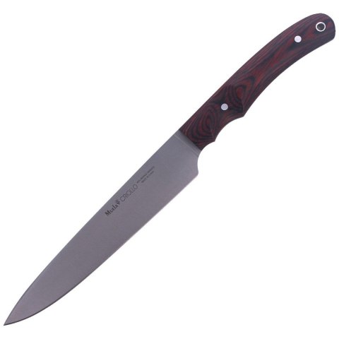 Nóż Muela Criollo-17 Coral Pakka Wood, Satin 1.4116 Muela