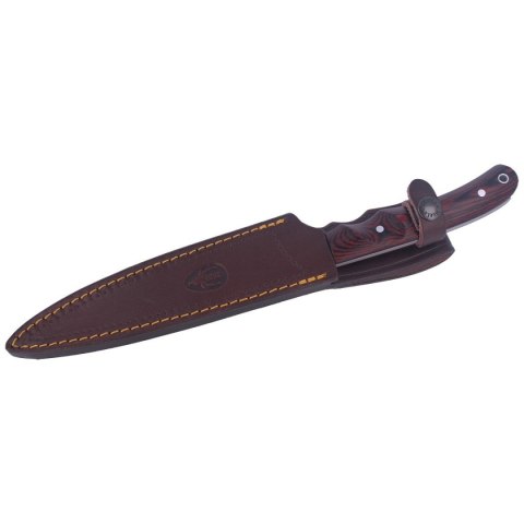 Nóż Muela Criollo-17 Coral Pakka Wood, Satin 1.4116 Muela