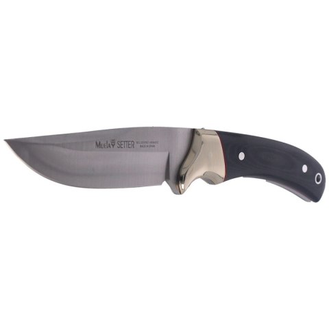 Nóż Muela Full Tang Black Micarta, Satin 1.4116 (SETTER-11M) Muela