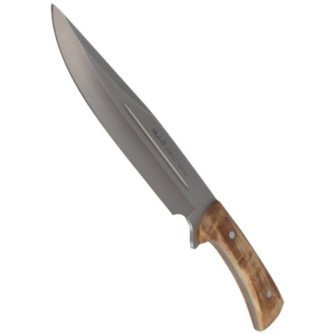 Nóż Muela Full Tang Olive Wood, Satin X50CrMoV15 (JABALI-21OL) Muela