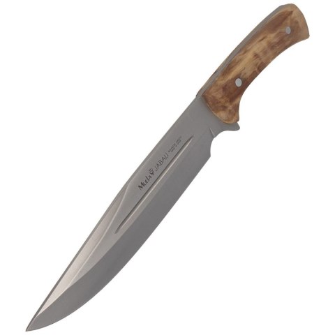Nóż Muela Full Tang Olive Wood, Satin X50CrMoV15 (JABALI-21OL) Muela