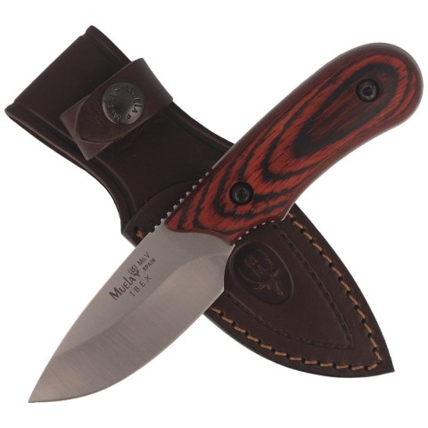 Nóż Muela Full Tang Pakkawood, Satin X50CrMoV15 (IBEX-8R) Muela