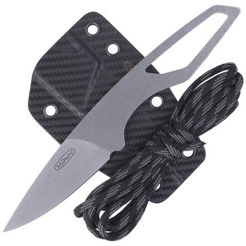 Nóż na szyję Mikov LIST Neck Knife Naked Stainless, N690 Stonewashed (725-B-18) Mikov s.r.o.