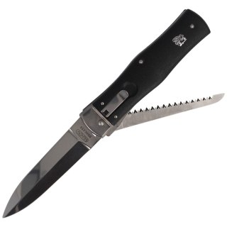 Nóż sprężynowy Mikov Predator ABS z Piłą (241-NH-2/KP BLACK) Mikov s.r.o.