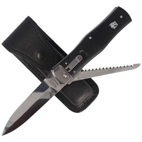 Nóż sprężynowy Mikov Predator ABS z Piłą (241-NH-2/KP BLACK) Mikov s.r.o.