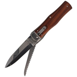 Nóż sprężynowy Mikov Predator Palisander Wood z Piłą (241-ND-2/KP) Mikov s.r.o.
