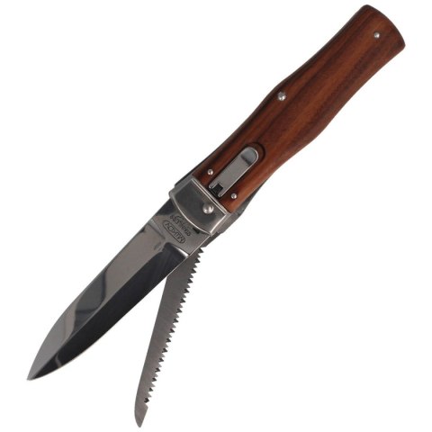 Nóż sprężynowy Mikov Predator Palisander Wood z Piłą (241-ND-2/KP) Mikov s.r.o.