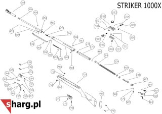 Osada bukowa do wiatrówki Hatsan Striker 1000X (733) Hatsan Arms