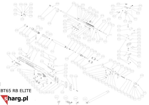 Popychacz śrutu do wiatrówki Hatsan Trophy, BT65 kal 5.5mm (2670-2) Hatsan Arms