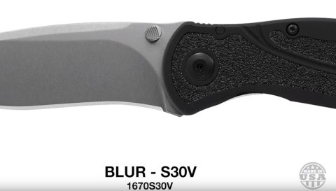 Kershaw Blur 1670S30V - Nóż Składany EDC ze Stali S30V Kershaw