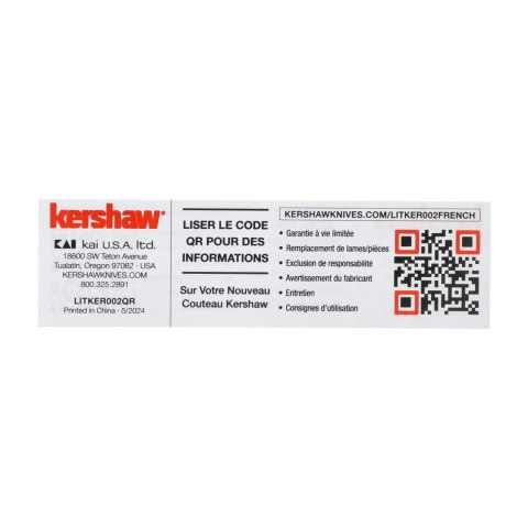 Nóż składany Kershaw Covalent 2042CF Kershaw