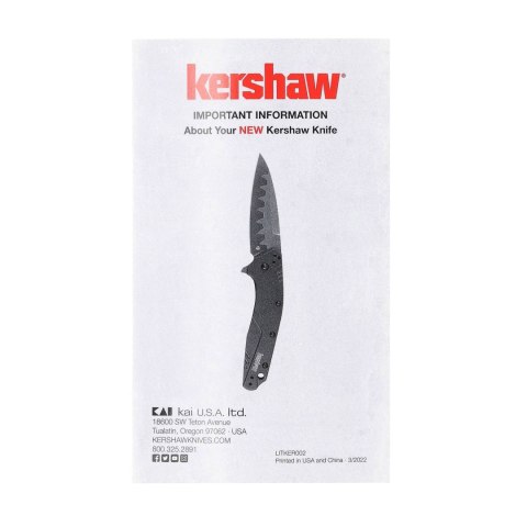 Nóż składany Kershaw Shuffle 8700TEALBW Kershaw