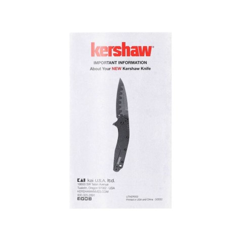 Nóż składany Kershaw Strata - Cleaver 2078 Kershaw