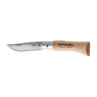 Nóż składany Opinel 02 inox buk Opinel