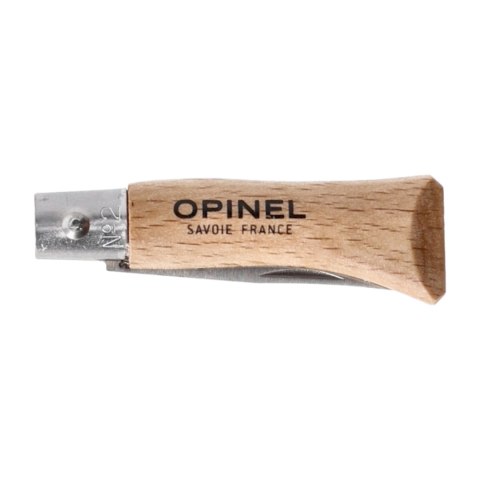 Nóż składany Opinel 02 inox buk Opinel