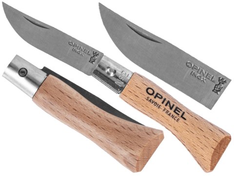 Nóż składany Opinel 02 inox buk Opinel