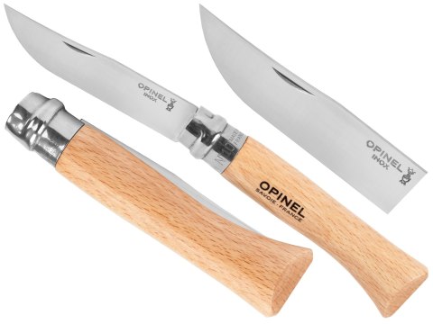 Nóż składany Opinel 10 inox buk Opinel
